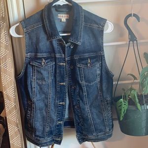 Merona denim vest jacket